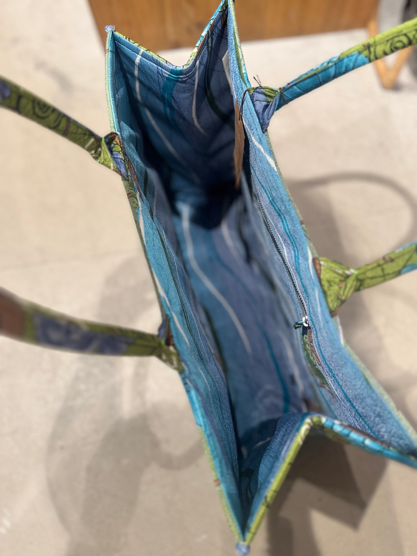 I WAS A SARI tote bag