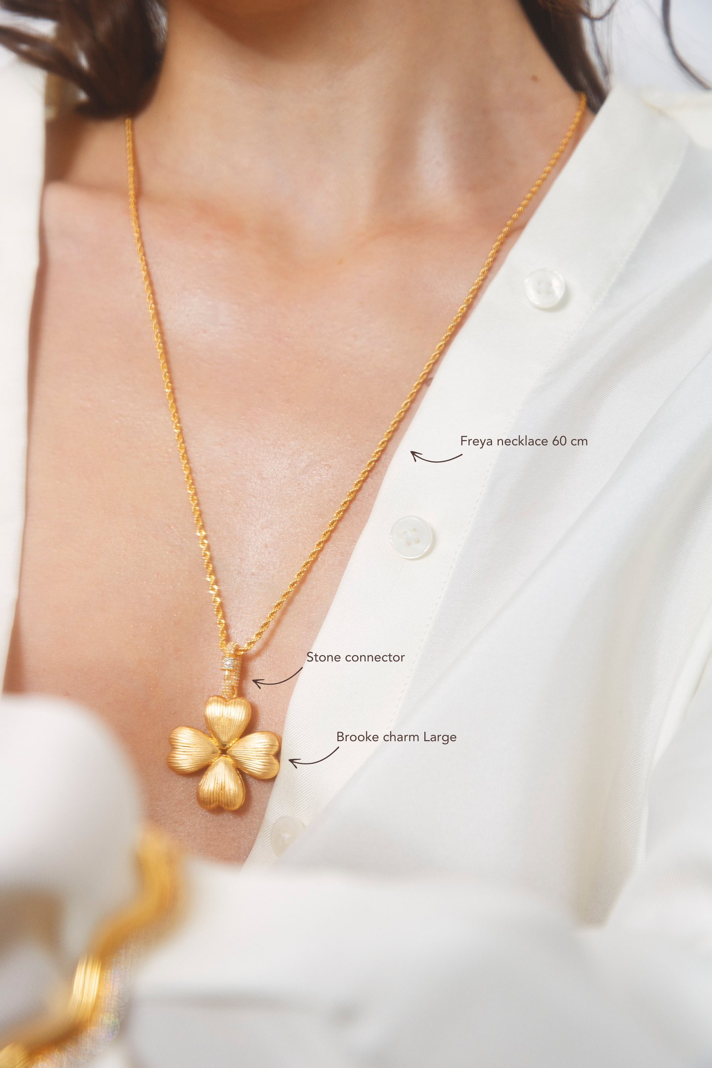 EMILIA Freya necklace 60cm