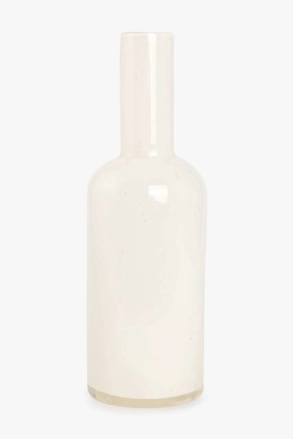 Aina Sollie Steen Dekorativ flaske i hvitt