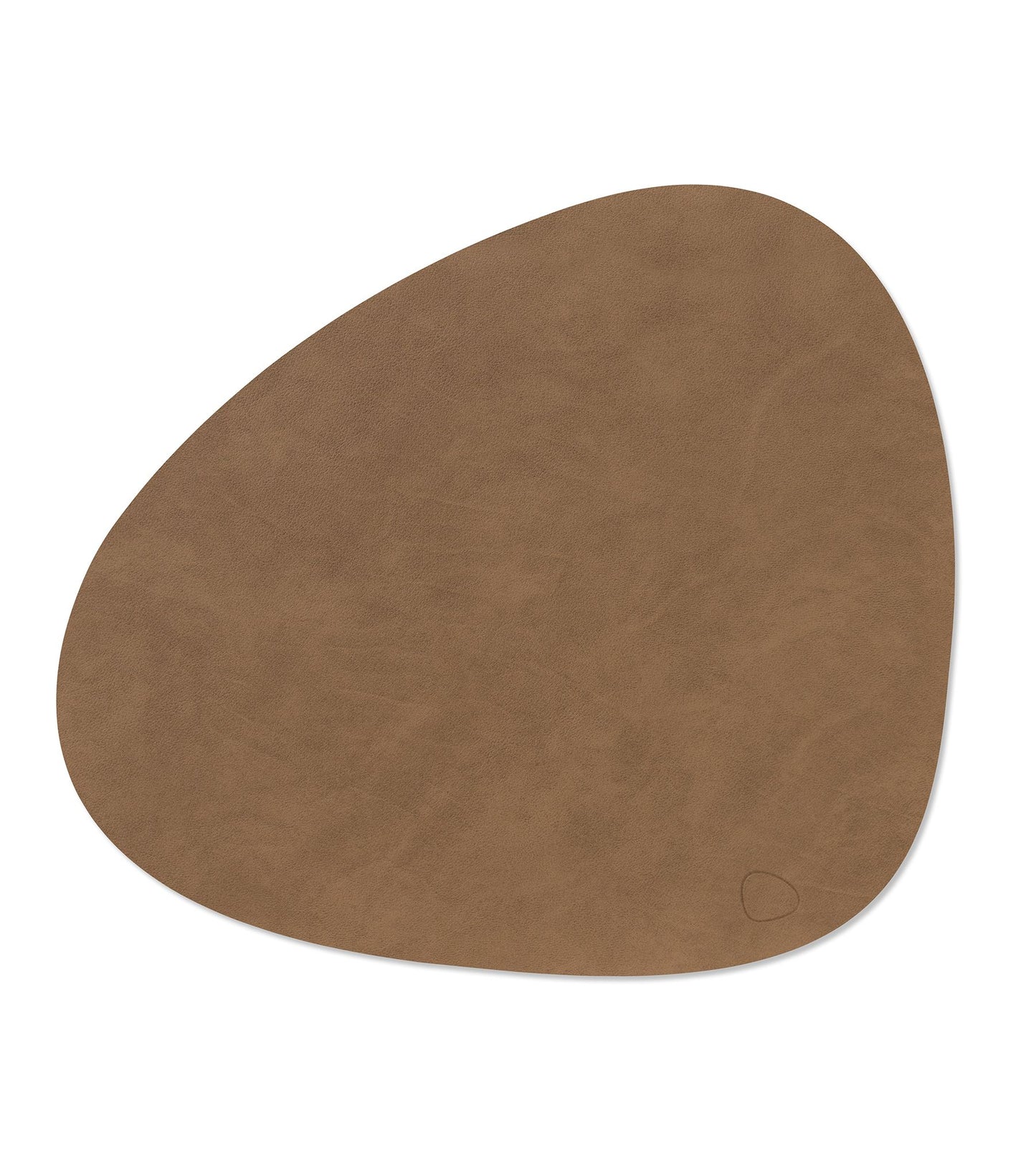 LINDDNA Bordbrikke curve, brun