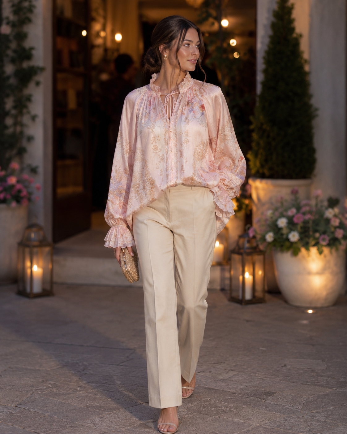 From Paris With Love bluse - Rosa