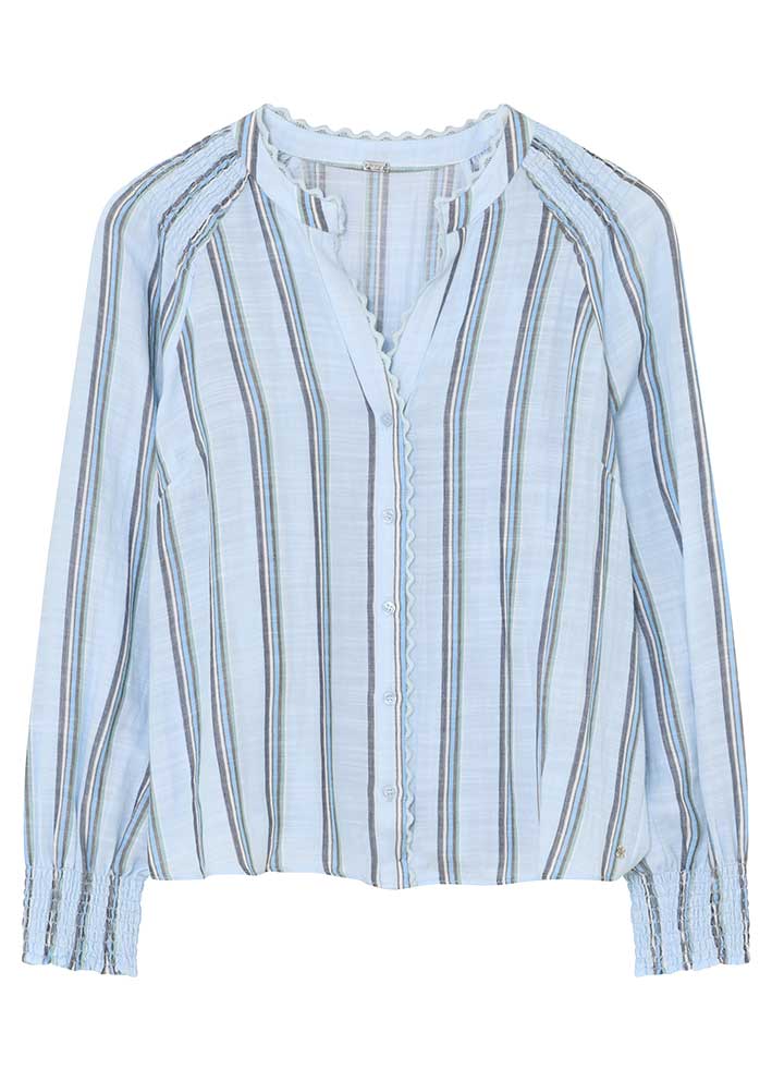 GUSTAV bluse Kora, blå