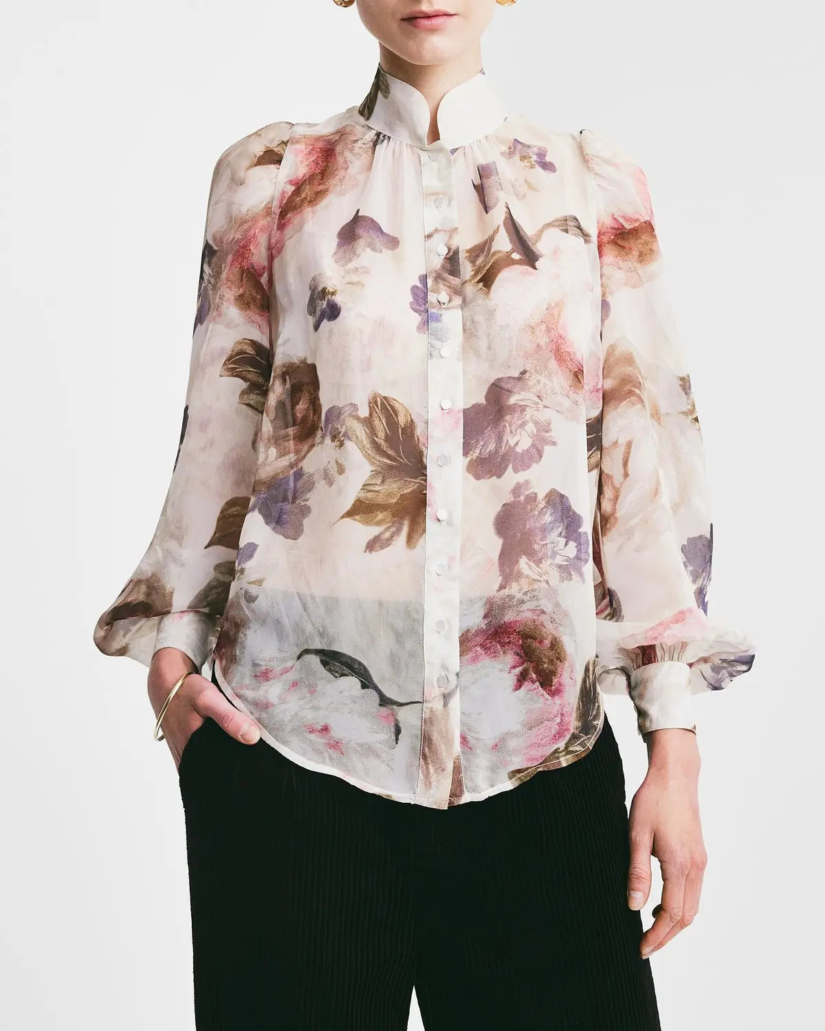 BY TIMO Organza blouse, Harmony