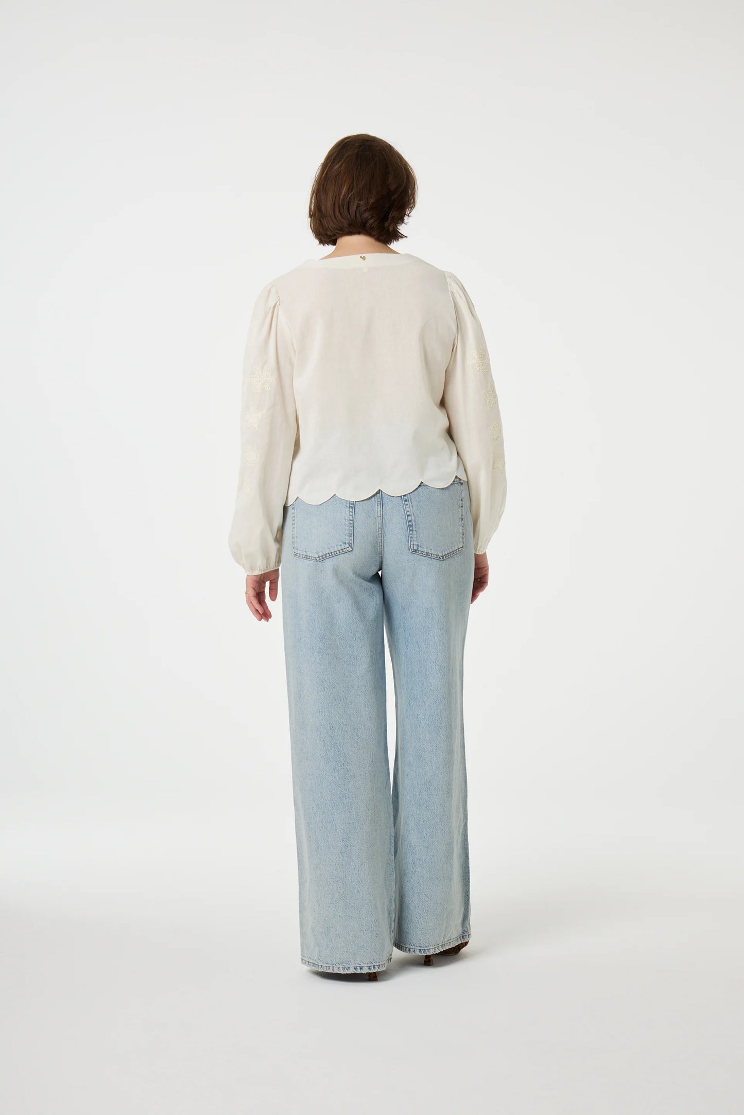 FABIENNE CHAPOT Rani Bluse, Cozy white