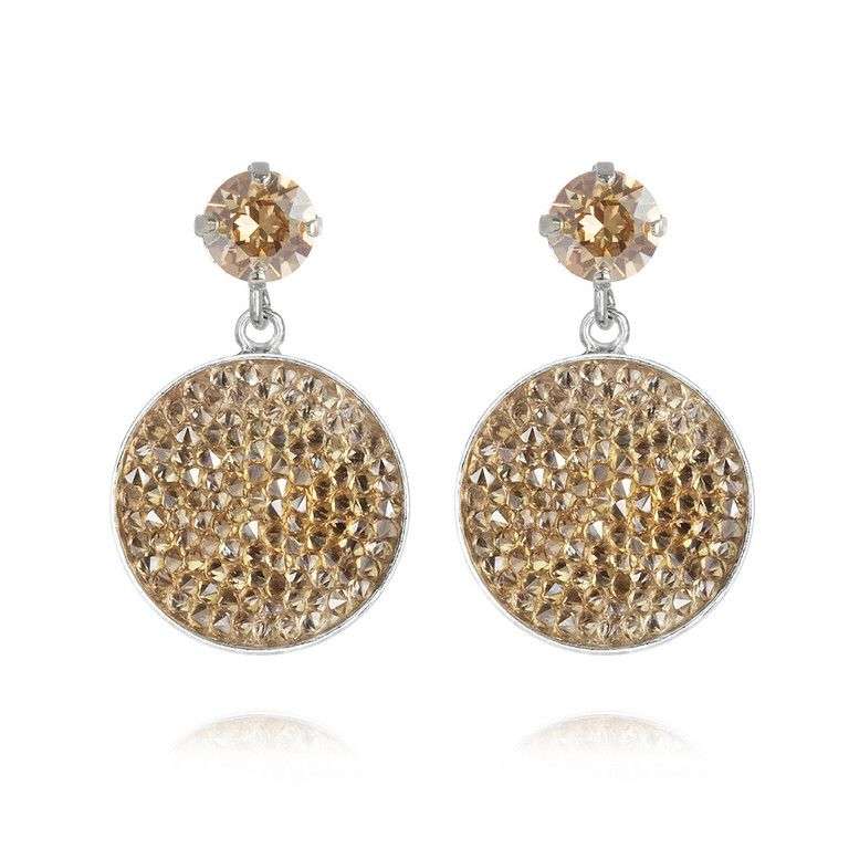 CAROLINE SVEDBOM Chloe øredobber gold, gold