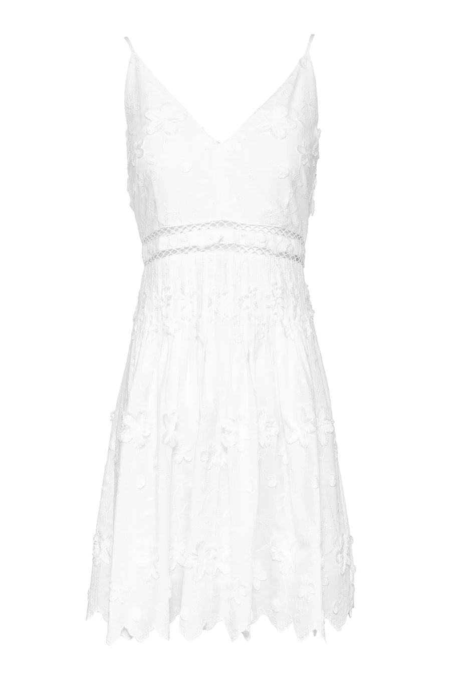 Pippa mini kjole, hvit