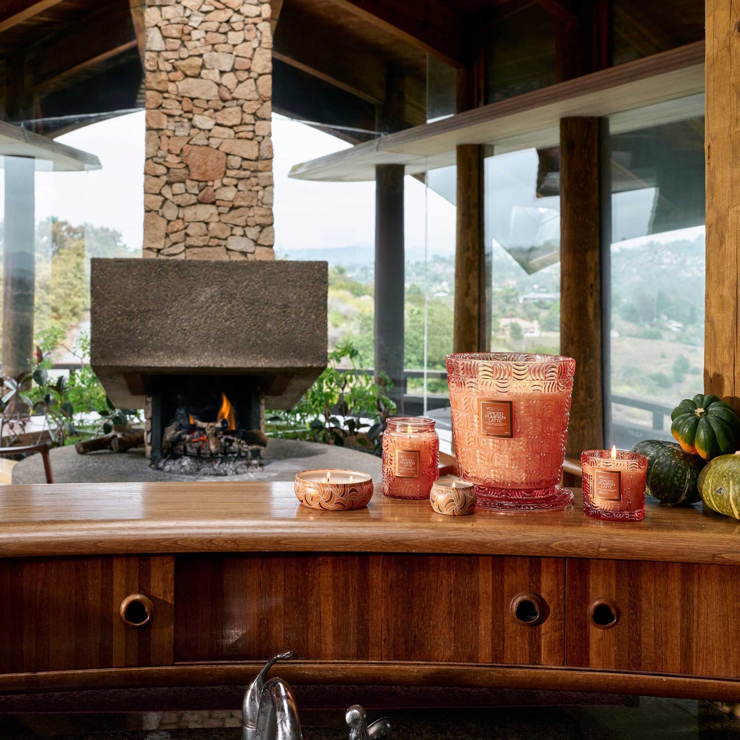 VOLUSPA Mini Tin Candle, Spiced Pumpkin Latte