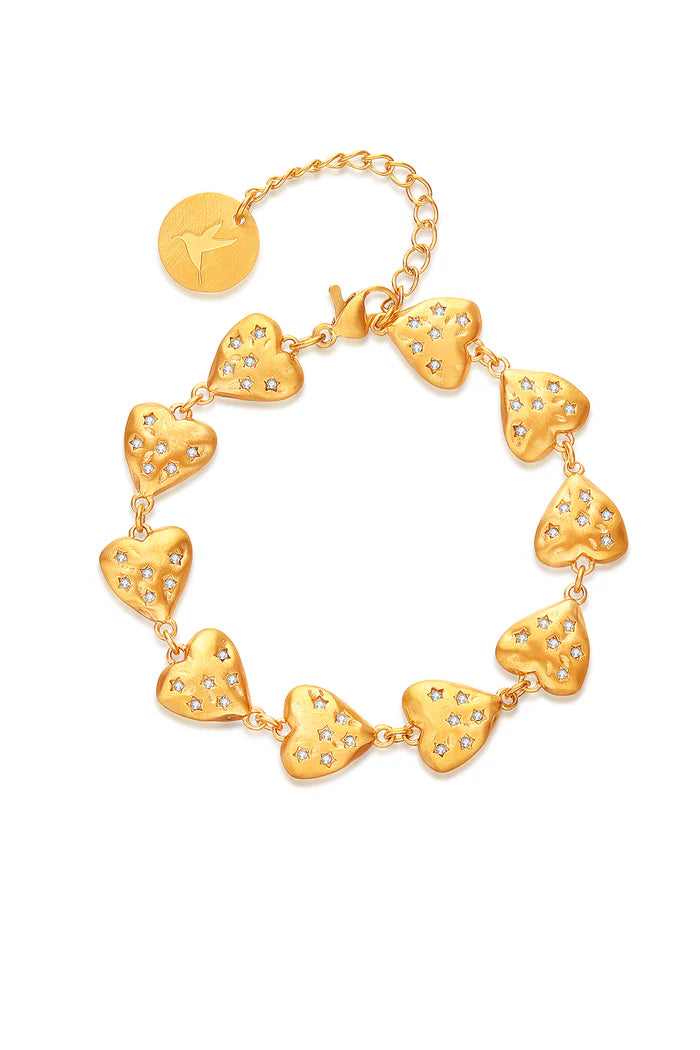 CAMILLA ØHRLING Heart zirconia Bracelet