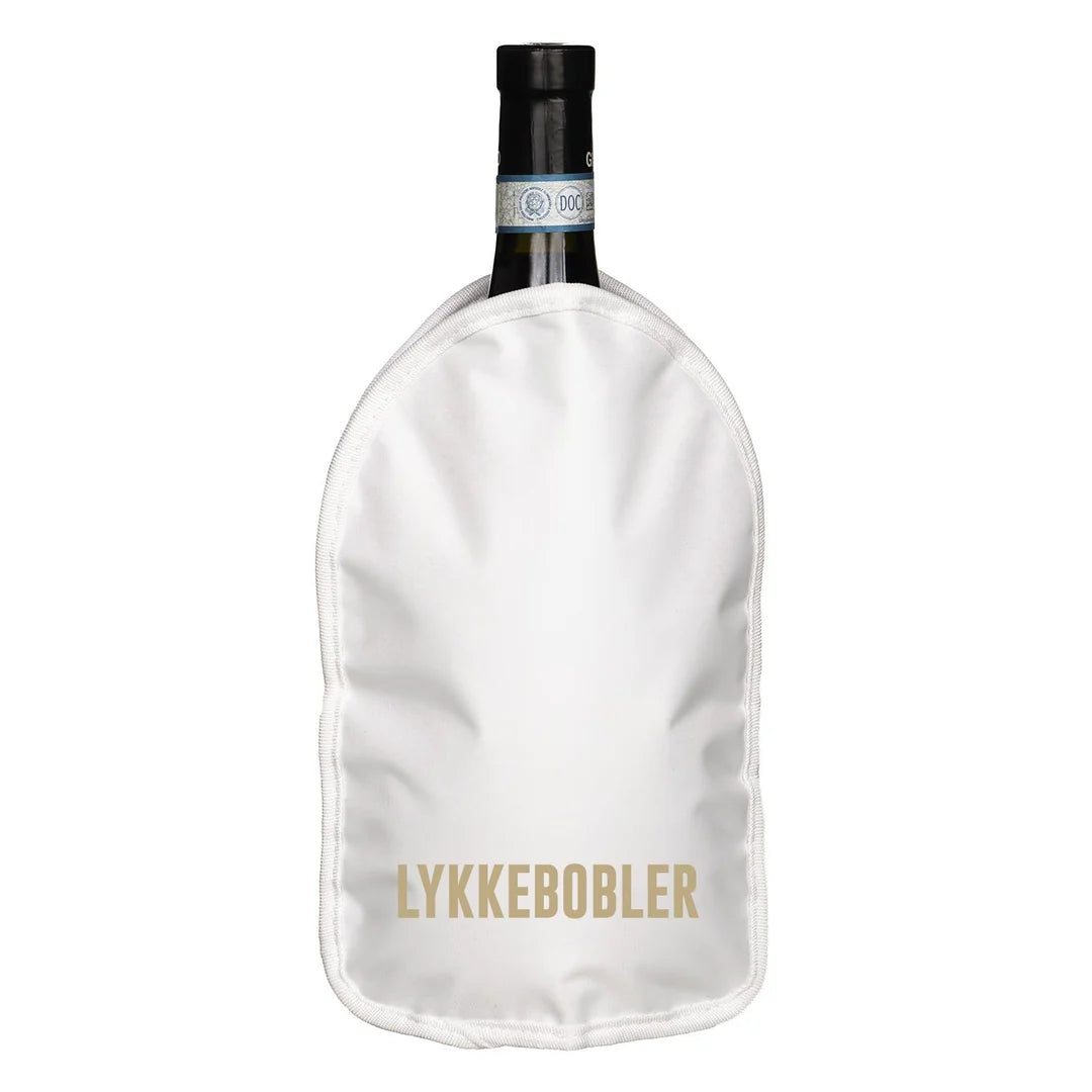 Pictureit – Vinkjøler Lykkebobler – hvit