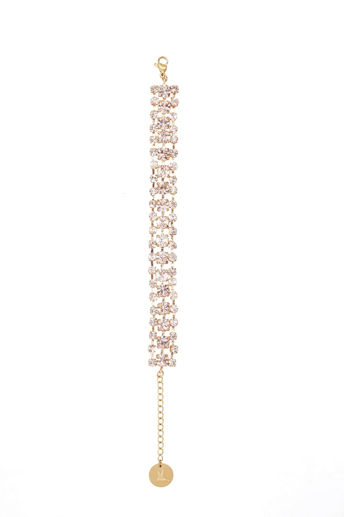 CAMILLA ØHRLING Armbånd Carolina Swarovski lux - Vintage pink