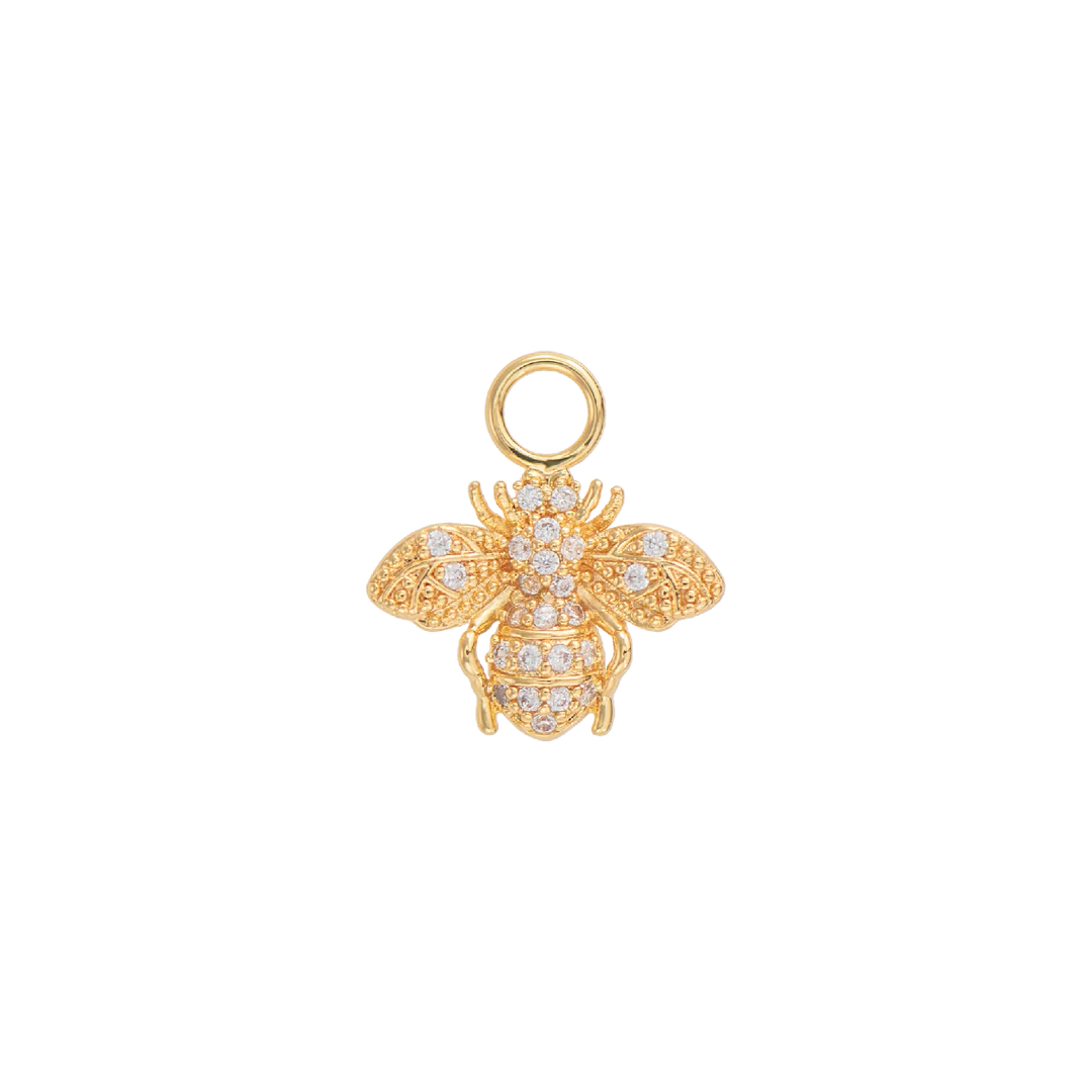 EMILIA charm Lykke small white