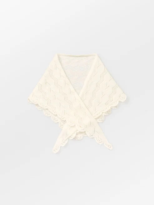 Opany Triangle Scarf, white