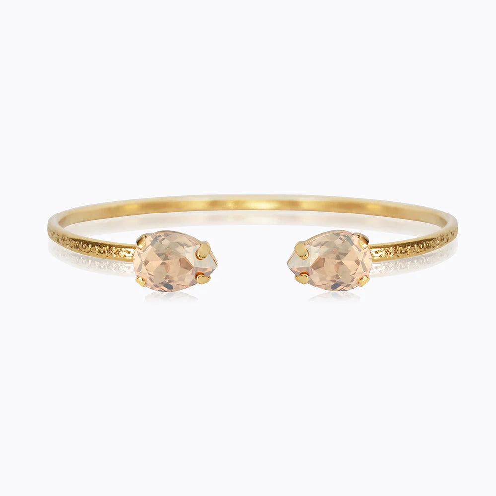 CAROLINE SVEDBOM Petite drop bracelet, Golden shadow