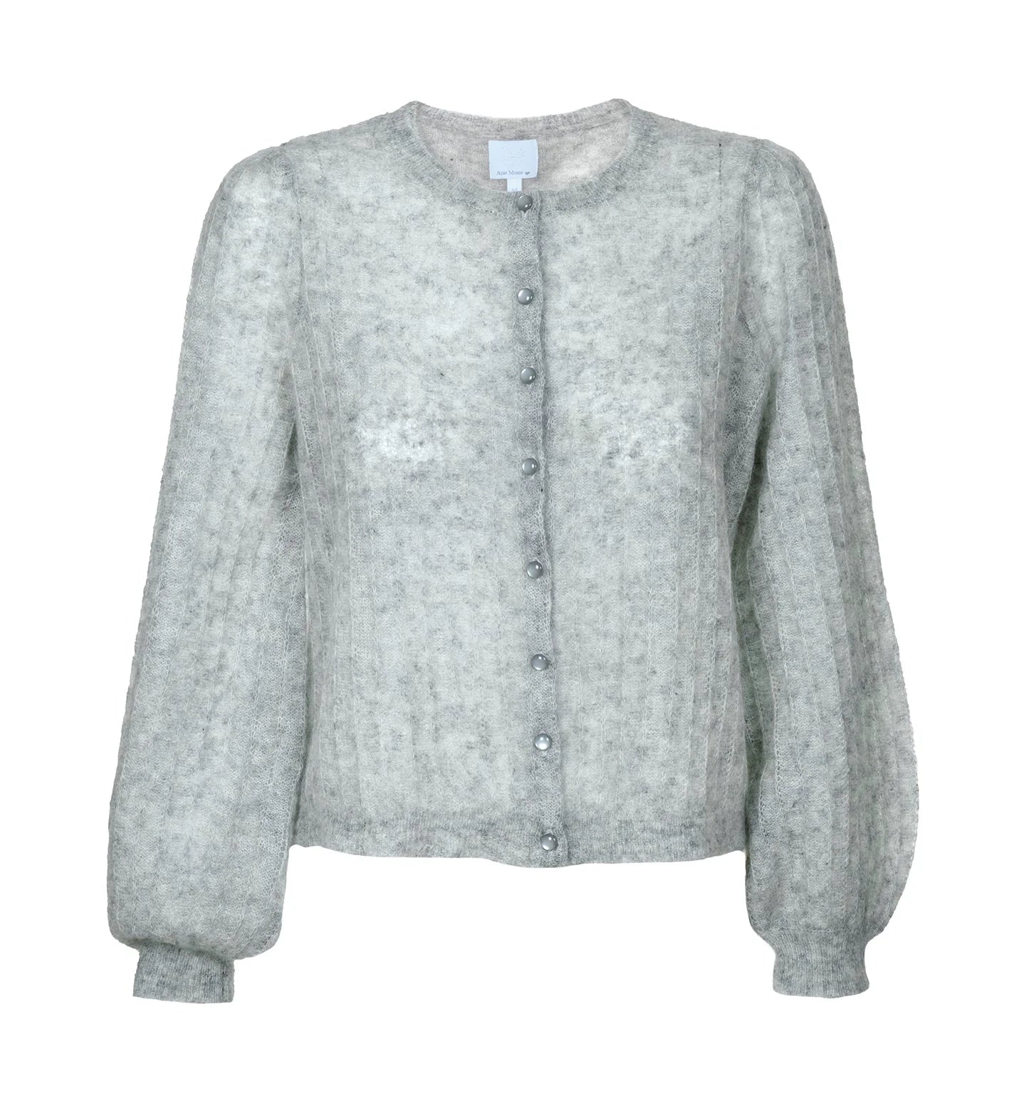 ANE MONE Romance Cardigan, Light grey