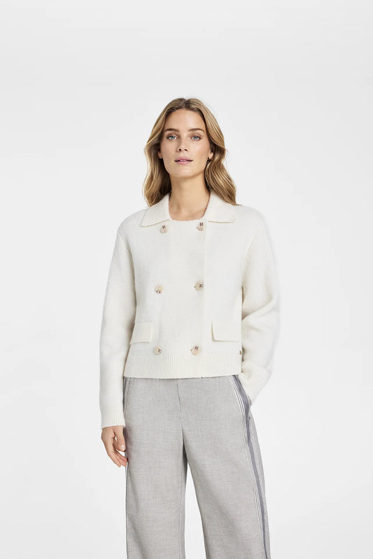 GUSTAV Rosita - Cardi Knit Jacket, Off White