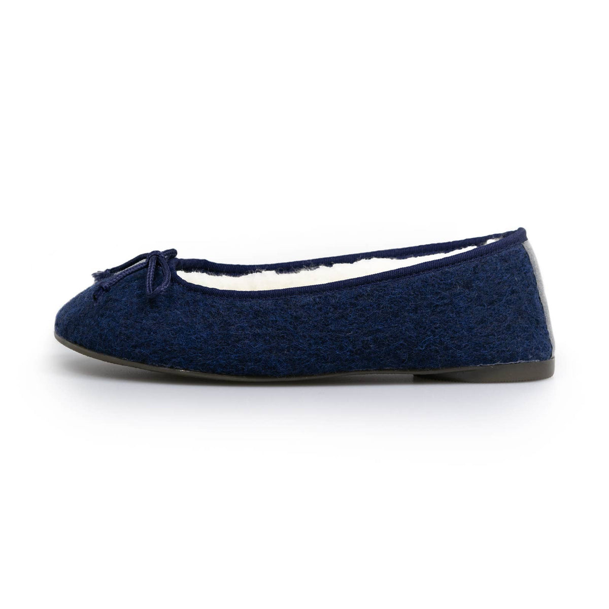 Warm Marino ballerinas shoes to be at home