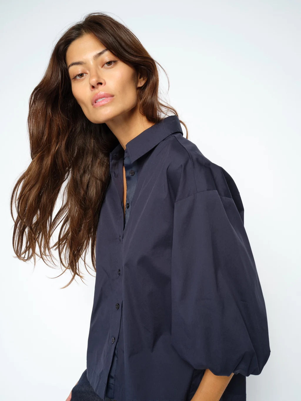 Mos Mosh Vinita 3/4 Shirt, Salute Navy
