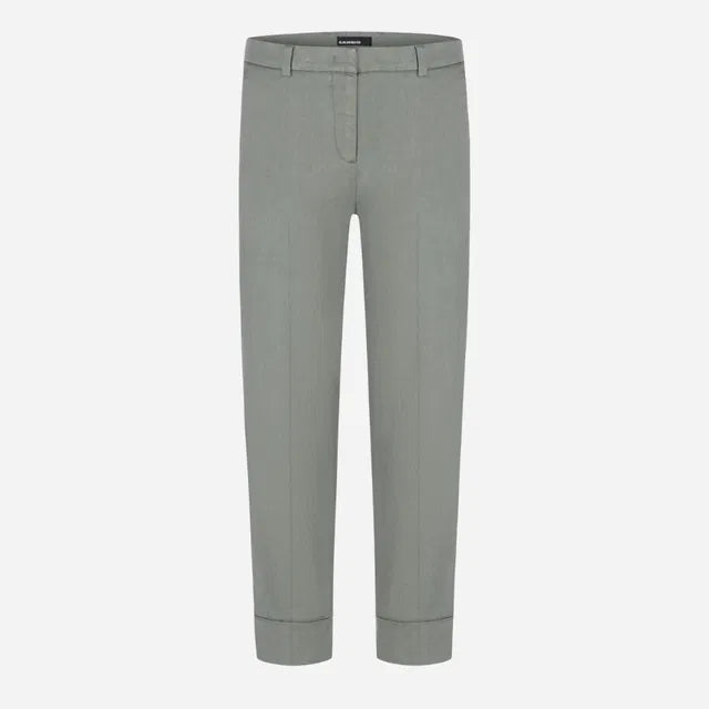 Cambio Krystal lin bukse, shadow green