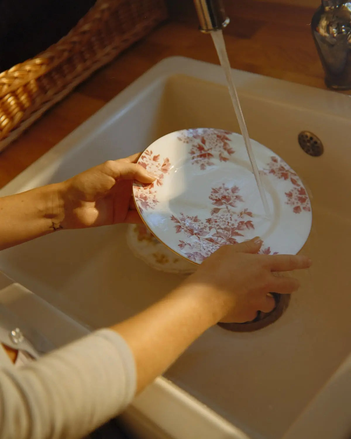 byTimo Plate 22cm, Burgundy