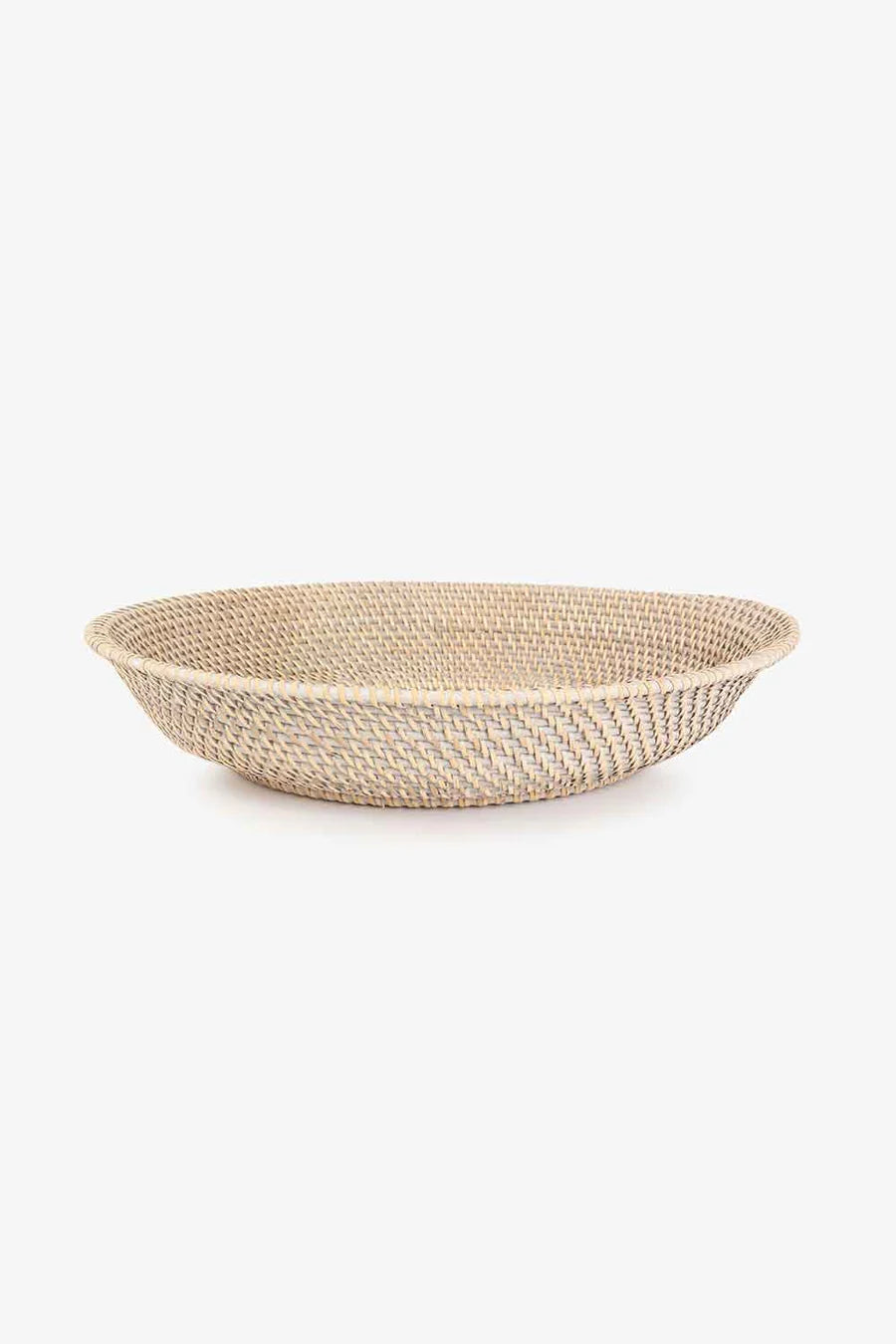 LAMA Rund kurv rattan, naturbeige