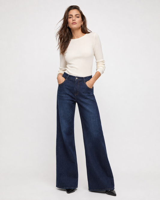 Mos Mosh Dara Emerd Jeans relaxed fit - dark blue