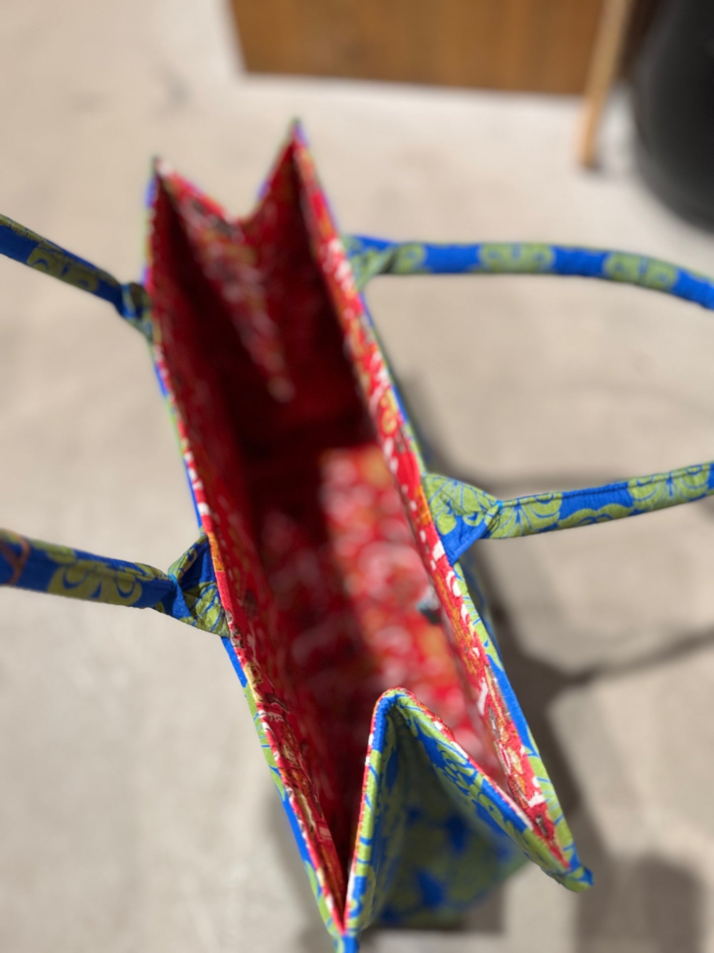 I WAS A SARI tote bag