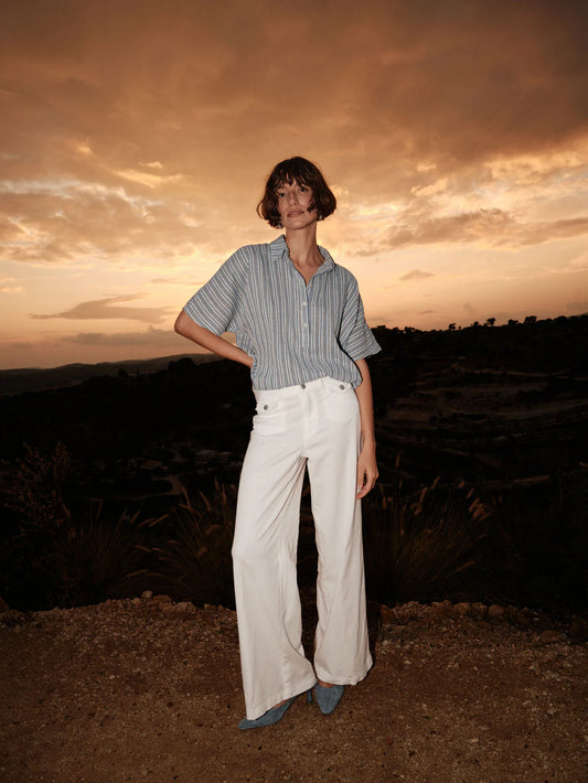 MOS MOSH Colette Bianco Jeans, White