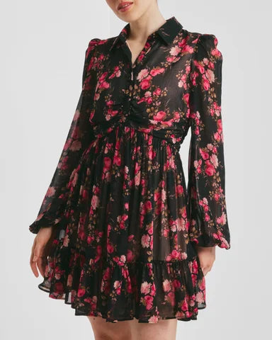 BY TIMO Georgette Mini Dress, Romace