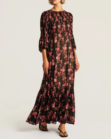 BY TIMO Georgette Smocking Dress, Romace