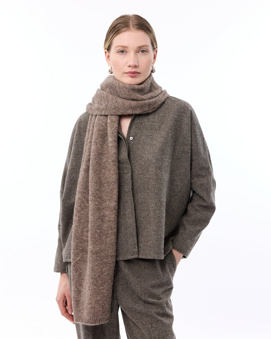 KNIT-TED Evi Skjerf, Walnut