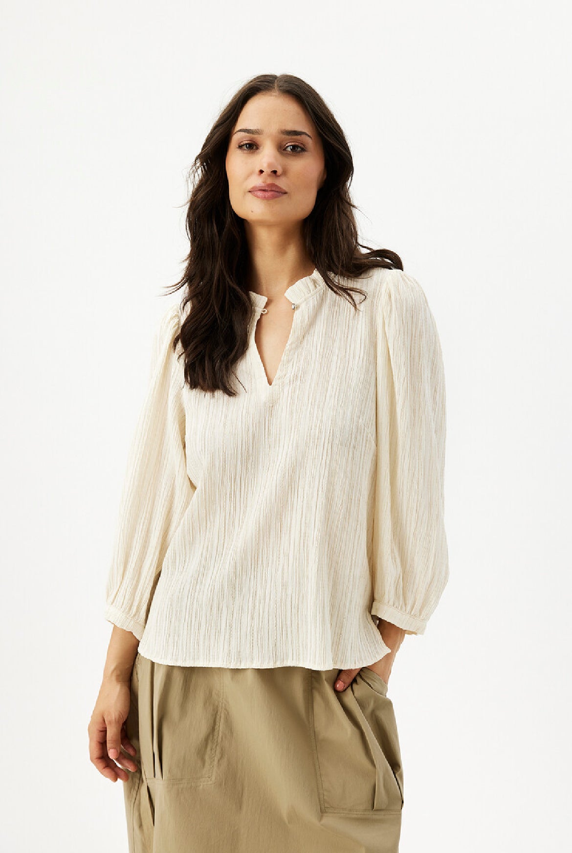 INFRONT Tove bluse, beige