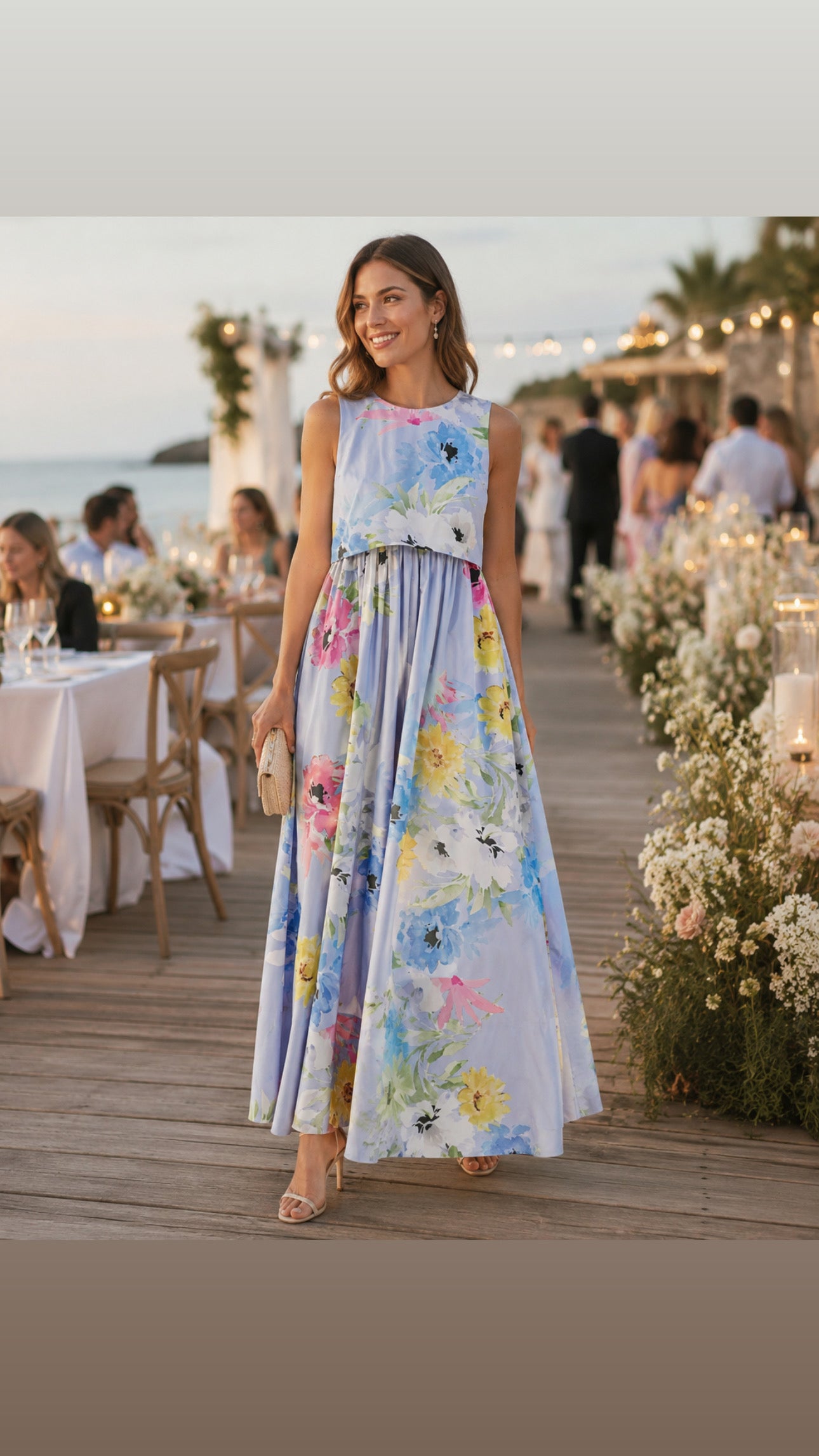BY TIMO Cotton Taffeta Maxi Dress