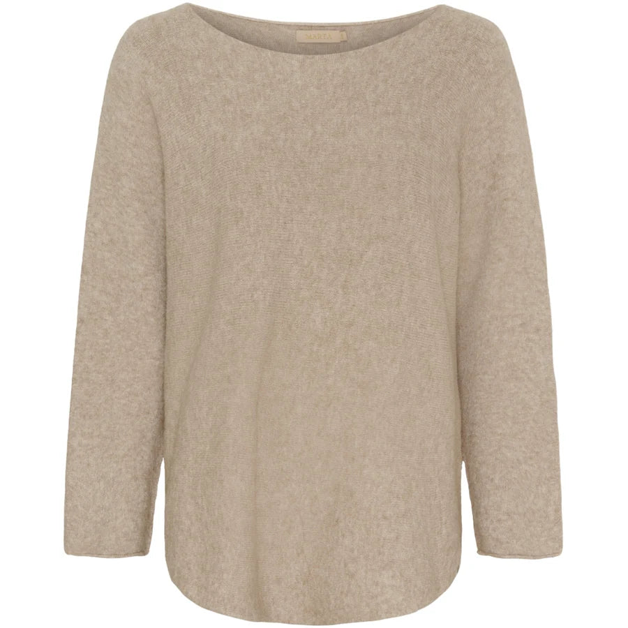 MARTA DU CHATEAU Dagmar Knit, Medium beige