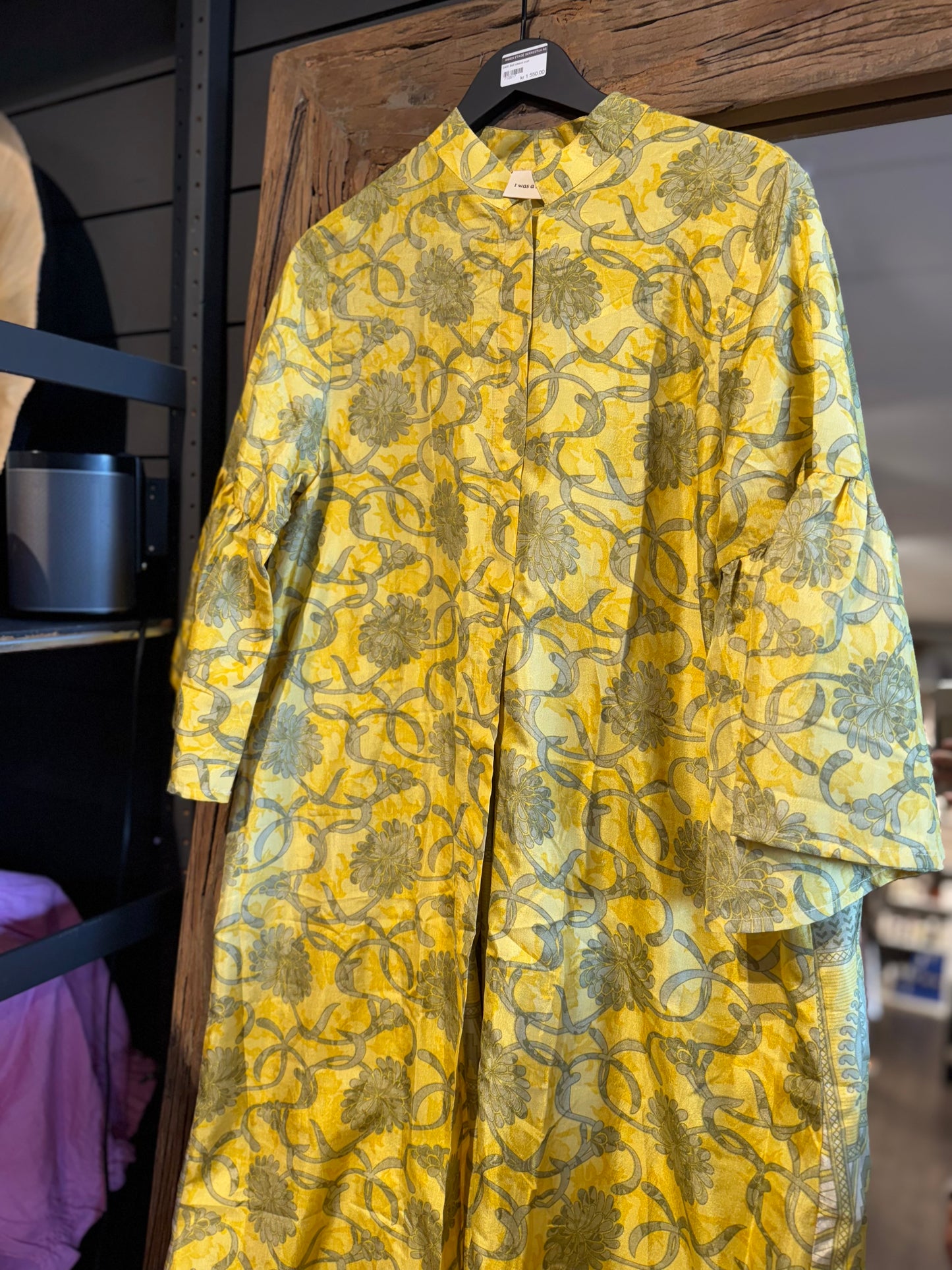 I WAS A SARI Bell Sleeve Coat