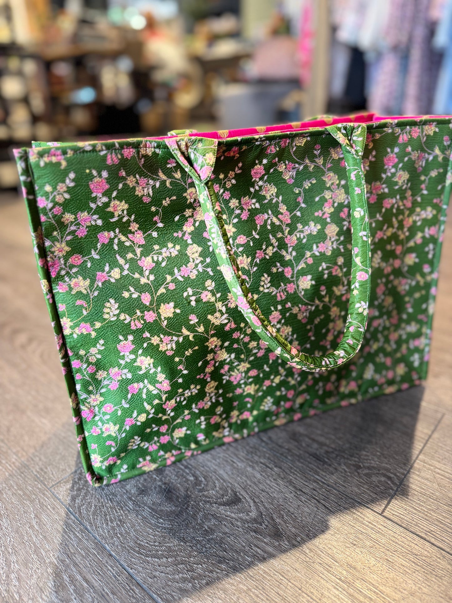 I WAS A SARI tote bag