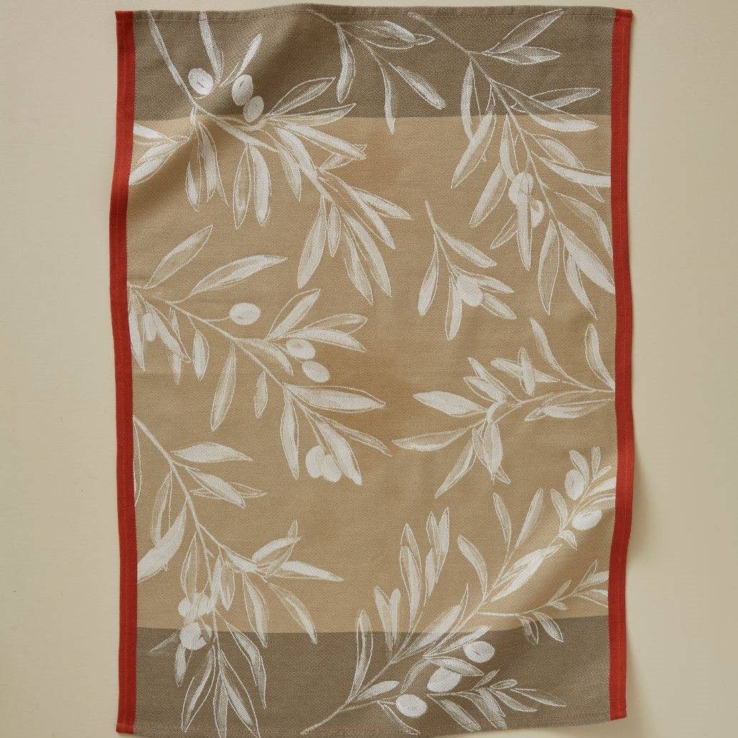 Tea towel L'oliveraie naturel: 50x70 cm