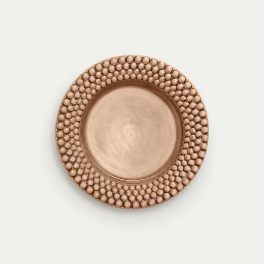 MATEUS Bubbles Plate 28cm Cinnamon