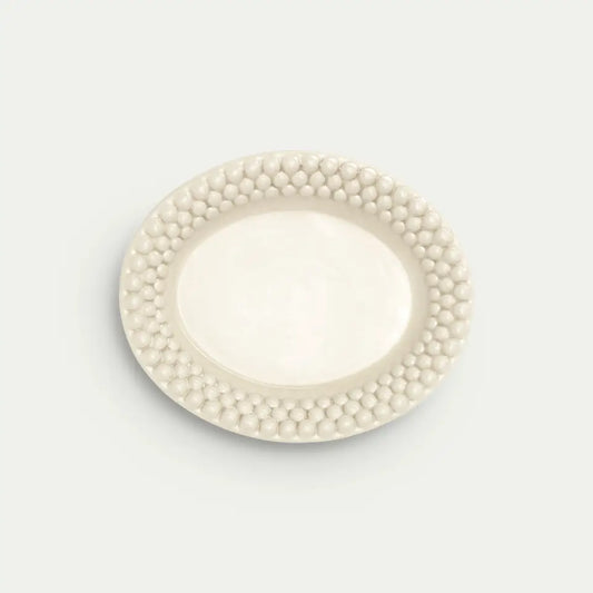 MATEUS Bubbles Plate 20x16cm Sand