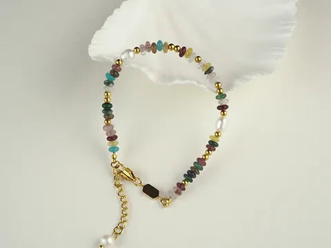 Wahl West Rainbow Pearl Bracelet