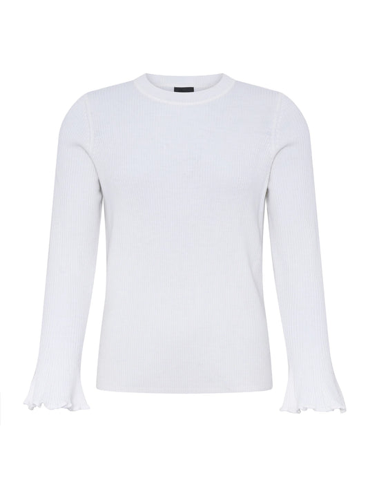 Ane Mone Trumpet Pullover, Offwhite