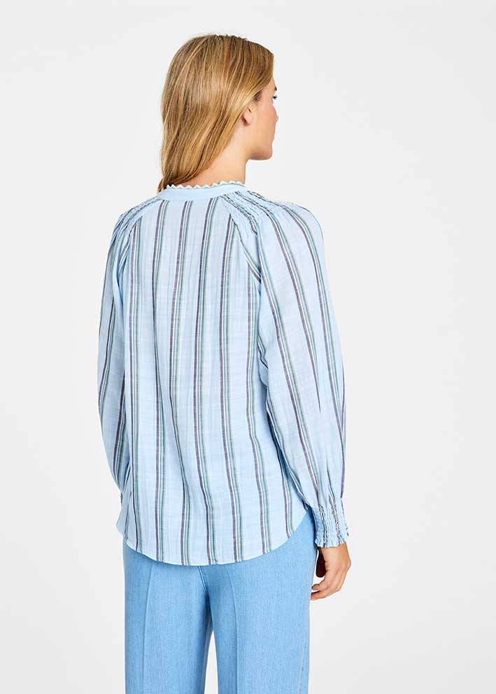 GUSTAV bluse Kora, blå