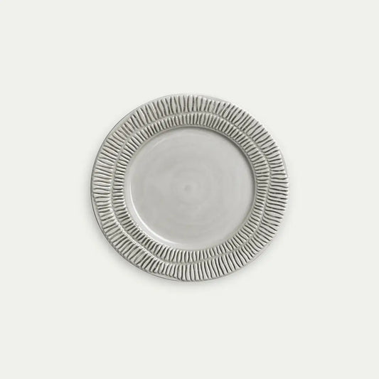 MATEUS Stripes Plate 21cm, Grey