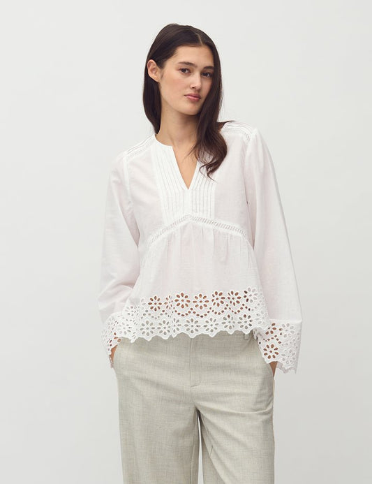 Mybm Belizia-M Blouse - White