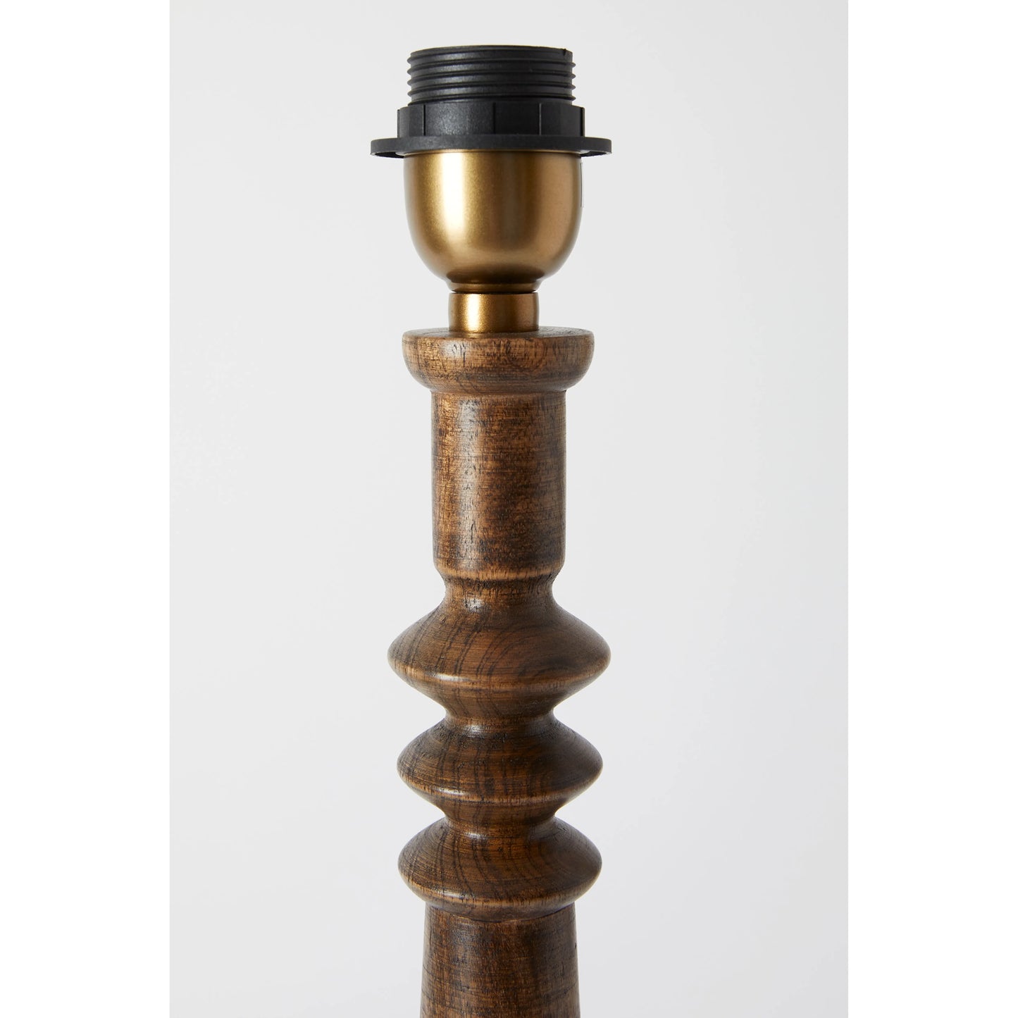 Bordlampe Qvist 411, brun 57 cm