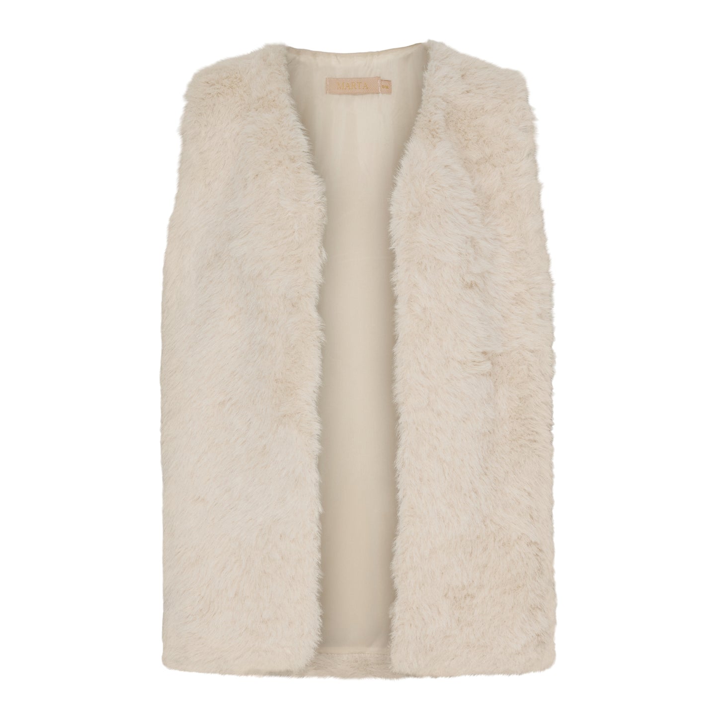 MARTA DU CHATEAU Arlette Vest, beige