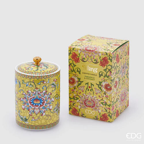 EDG Ming Scented Candle, Pineapple & Coconut