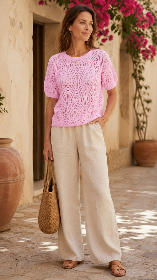 Marta Vina Knit, Rosa