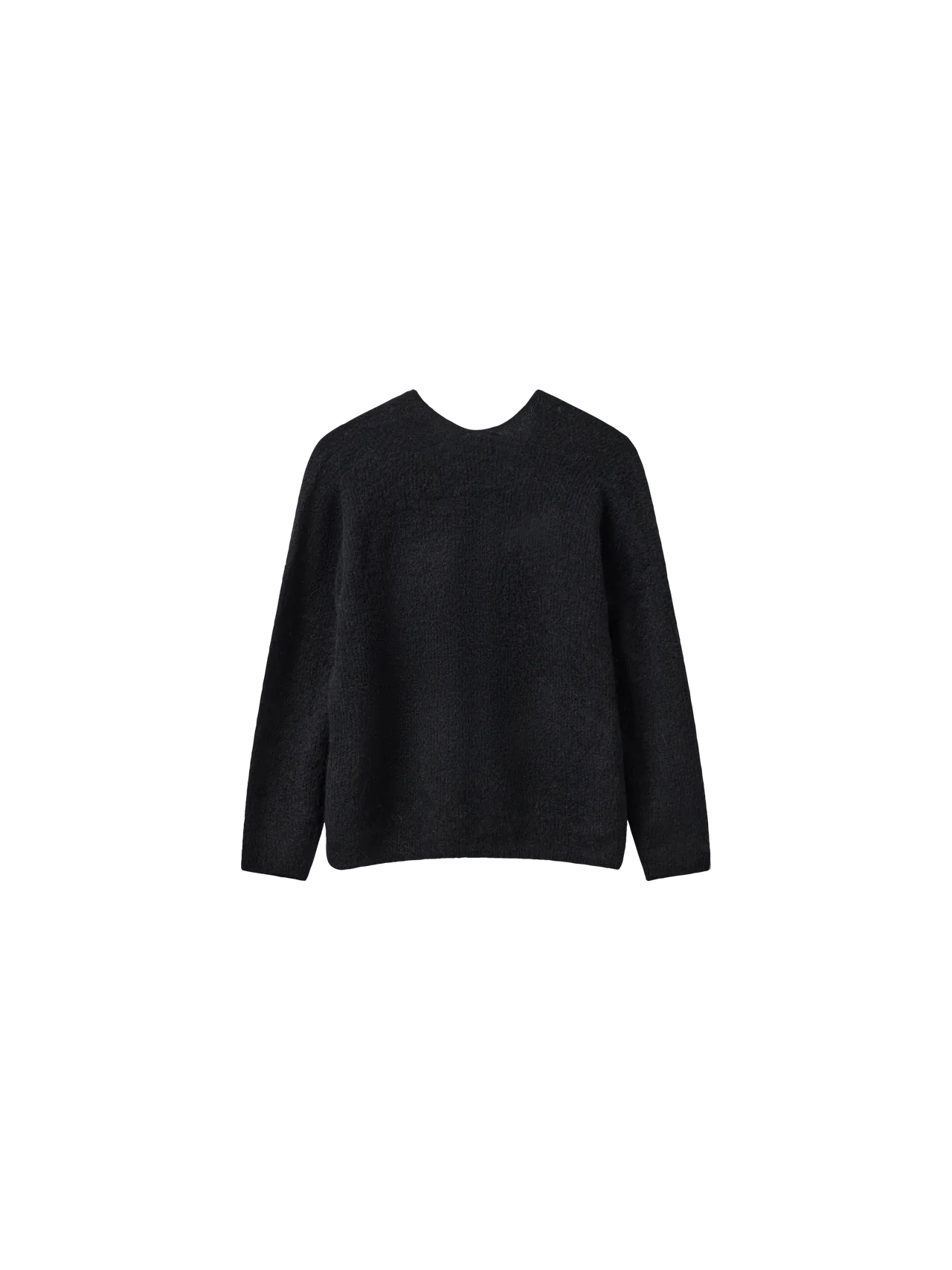 Mos Mosh Thora V-Neck Knit, svart