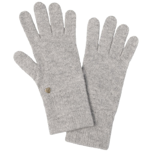 CLOSE TO MY HEART Lulu Cashmere gloves, Light grey melange