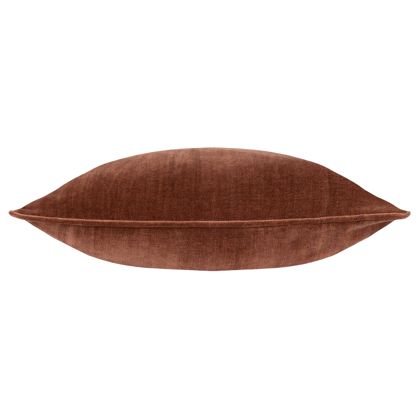 Heavy Chenille Cushion Nutmeg: Nutmeg / Polyester Filled / 50 x 50cm